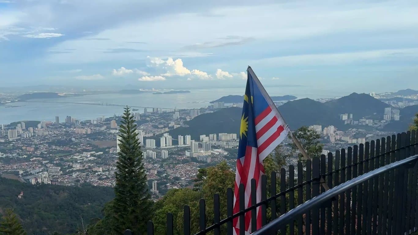 Convoy of vehicles driving through scenic greenery as part of a tailored holiday experience with Fair Future Travels